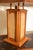 Mid-Century Modern Vintage Asian Wood Table Lamps Handcrafted in Japan For Sale - Image 3 of 12