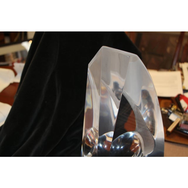Bijan Bahar Lucite Sculpture 1/1 For Sale - Image 4 of 7