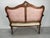 Tan Louis XV Rocaille Bench, 1890s For Sale - Image 8 of 18