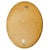 Gold Vintage Hollywood Regency Oval Mirror from Pieterman, 1960s For Sale - Image 8 of 9