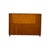 Wood Vintage Mid-Century Streamline Moderne Low 2-Tier Wood Bookshelf. For Sale - Image 7 of 8
