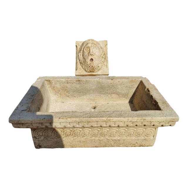 Ruby ​​Marble Sink, Venice, Italy, Early 20th Century For Sale