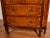 1900 - 1909 1900 Antique French Louis XVI Satinwood & Burl Walnut Marble Top Dresser For Sale - Image 5 of 13