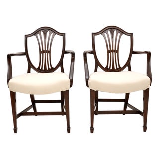 Georgian Carver Armchairs, 1900s, Set of 2 For Sale