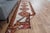 1970s 1970s Vintage Turkish Handmade Wool Cotton Cream Orange Runner Rug For Sale - Image 5 of 11