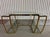 Hollywood Regency Brass Vanity / Desk in the Milo Baughman Style. Circa 1970s For Sale - Image 15 of 18