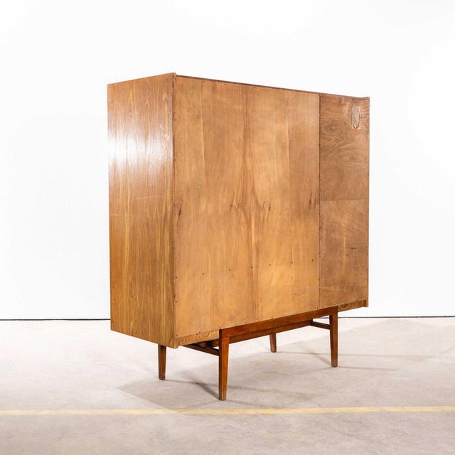 Large Mid-Century Glass Fronted Cabinet from Up Zavody, 1960s For Sale - Image 6 of 9