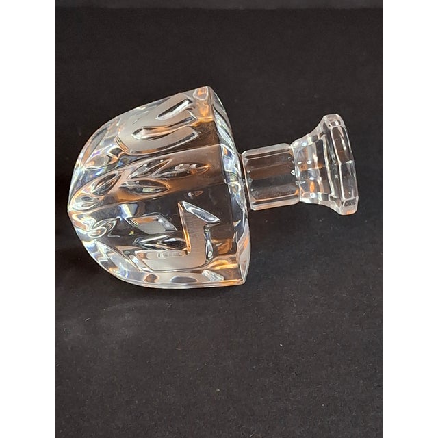 Rosenthal Classic 24% Lead Crystal Dreidel Judaica 3.5" Hand Cut W/ Original Box For Sale - Image 16 of 17