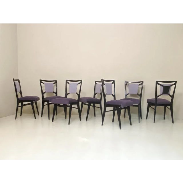 1950s Vintage Chairs, 1950s, Set of 8 For Sale - Image 5 of 6
