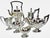 Art Deco 1920s Fine Art Deco Era Gorham Silverplate “Plymouth” Coffee & Tea Set - 6 Piece For Sale - Image 3 of 8