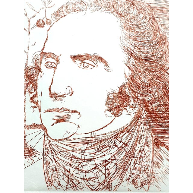 Early 21st Century George Washington Etching by Salvador Dalí, 1967 For Sale - Image 5 of 8