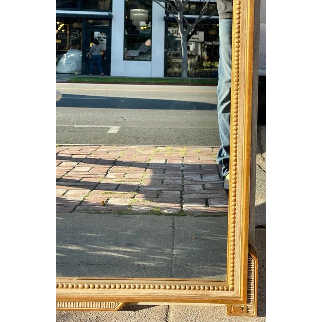 Early 20th Century Vintage Hollywood Regency Italian Paint & Giltwood Mirror For Sale - Image 5 of 5