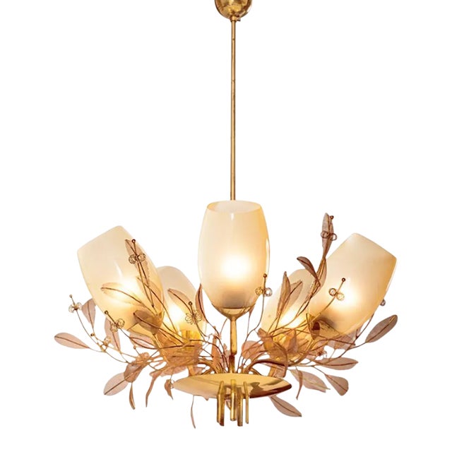 Chandelier by Paavo Tynell / 2 Available For Sale