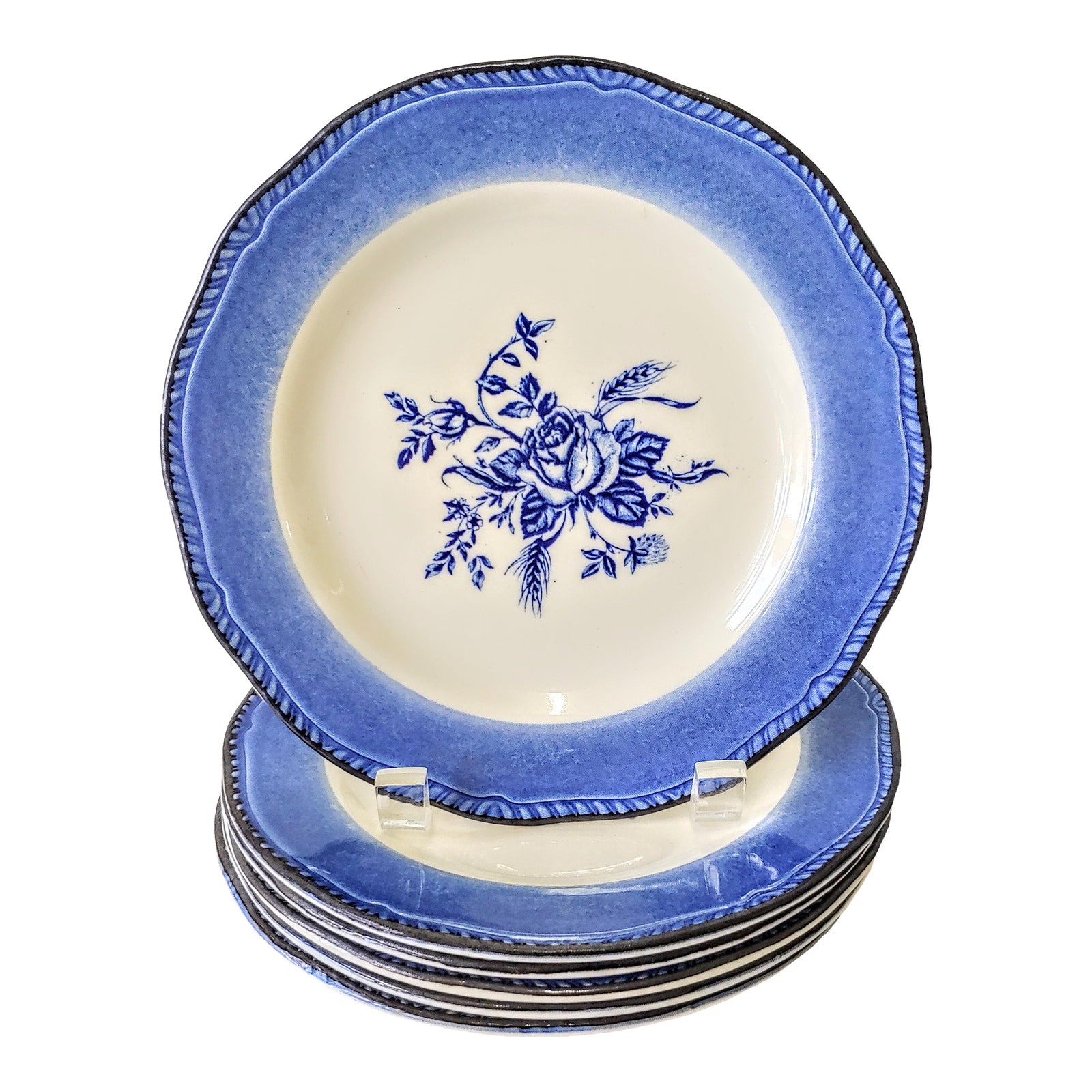 English Wood & Sons Fine Tableware Salad Plates, Set of 6 Chairish