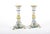 Hand-Painted Ceramic Candlesticks with Heraldic Floral Decoration, 1910s, Set of 2 For Sale - Image 12 of 12
