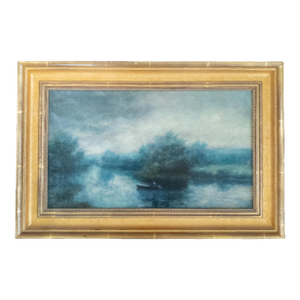 19th Century American Tonalist School Landscape Painting Style of George Inness