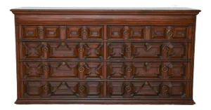 2000's Ralph Lauren Home Mahogany Brittany Chest - by Henredon