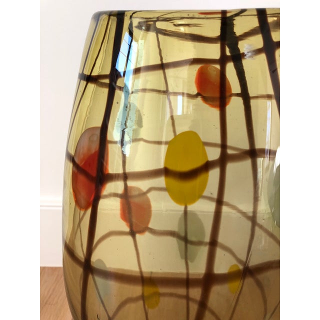 Dale Tiffany HandBlown Glass Vase Chairish