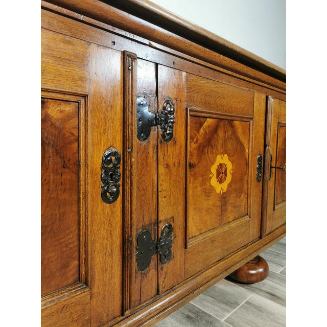 Baroque Sideboard in Wood For Sale - Image 6 of 18