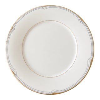 1980s Noritake Golden Cove Salad Plate Dish Fine China Japan #7719 Mint For Sale