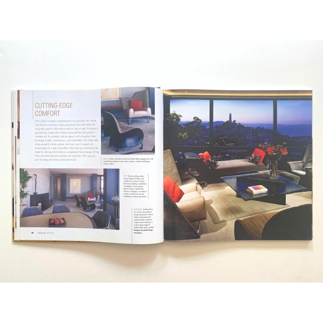 Yellow " Urban Style Contemporary Interiors " First Edition Hardcover Interior Design Survey Book For Sale - Image 8 of 13