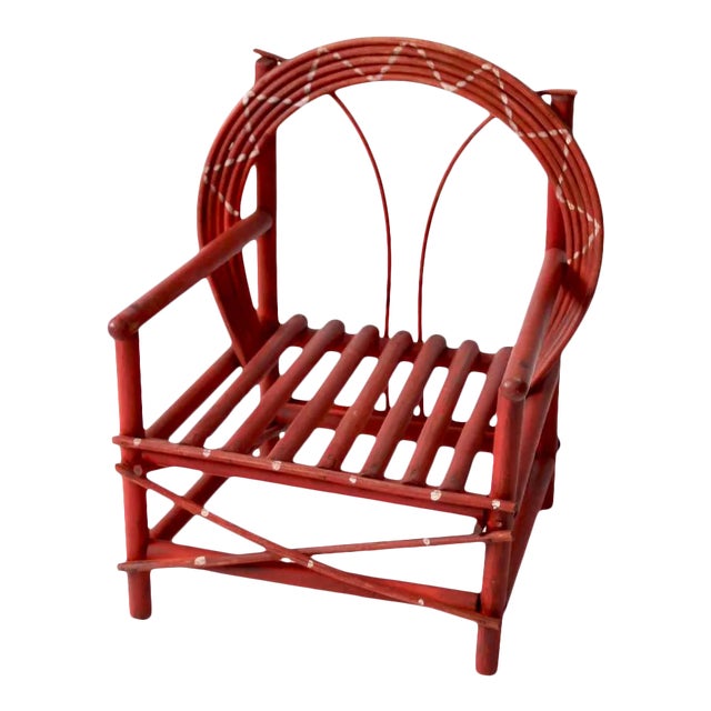 Antique Adirondack Children's Chair For Sale