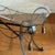 Gold Metal and Glass Console Table with Rope Tassel Detailing For Sale - Image 8 of 9