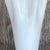 Vintage Pleated White Glass Vase For Sale - Image 11 of 11