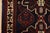 Blue Hamedan Rug 3’2” X 4’10” Blue Wool Vintage Tribal Hand-Knotted Carpet For Sale - Image 8 of 12