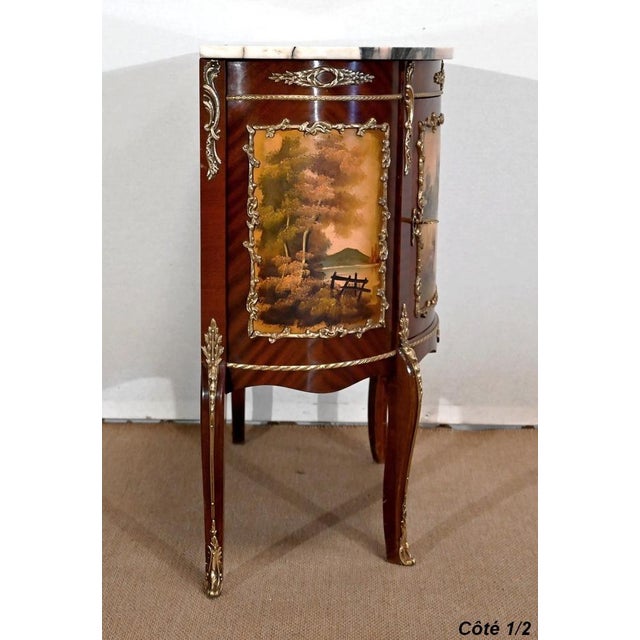 Half-Moon Buffet in Mahogany, 1920s For Sale - Image 17 of 18