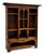 English Arts & Crafts Oak Bookcase with Judge Not A Book By The Cover Motto, 1910 For Sale - Image 10 of 10