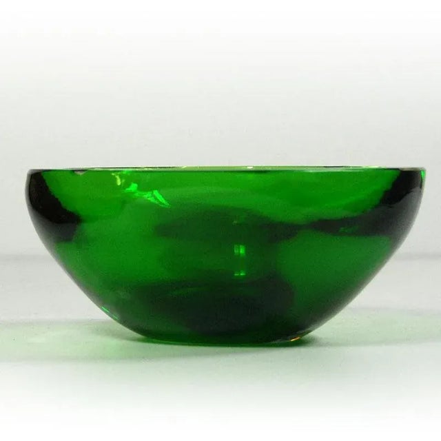 Mid-Century Modern Italian Glass Murano Sommerso Ashtray, 1970s For Sale - Image 3 of 7