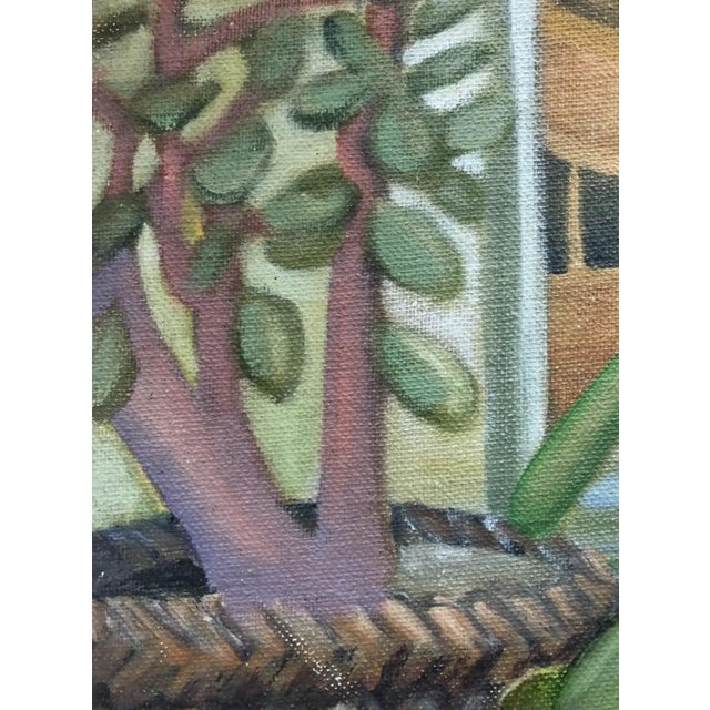 Modern Vintage Oil Painting - Still Life For Sale - Image 3 of 5