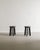 Mid-Century Modern French Wooden Cabin Dining Set in Dark Stained Oak, 1950s, Set of 4 For Sale - Image 10 of 13