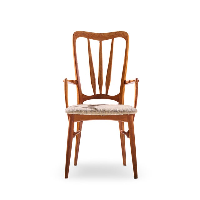 Niels Koefoed for Koefoeds Hornslet Ingrid Mid Century Teak Dining Chairs - Set of 8 For Sale - Image 11 of 18