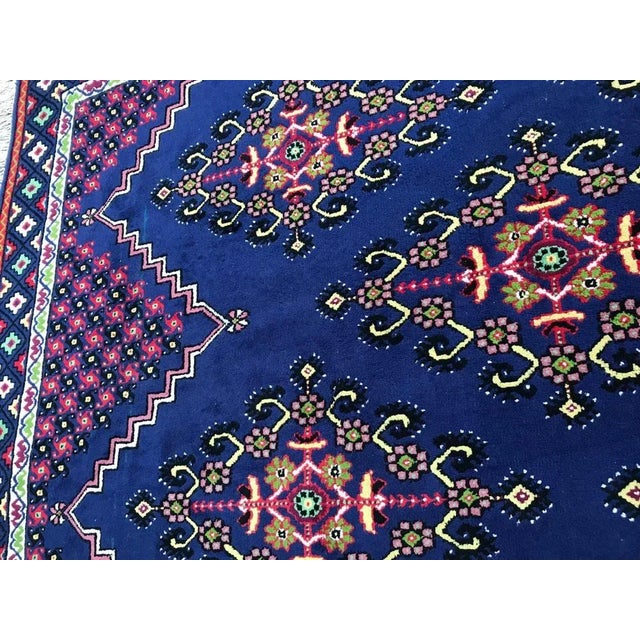 Large Vintage North African Tunisian Rug For Sale - Image 4 of 18