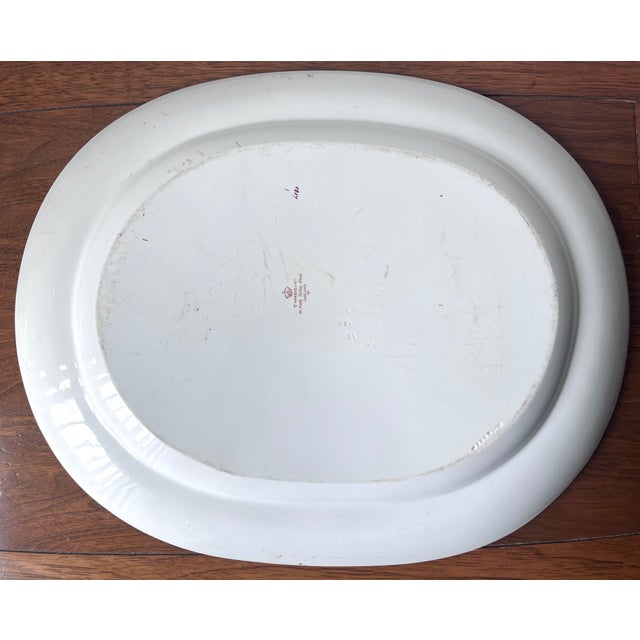 Wedgwood Antique Wedgwood 20" Turkey Platter-Thomas Goode, London For Sale - Image 4 of 10