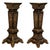 Pair Antique Regency Louis XV Style Gilt Bronze Pedestals Column Stands 1910 For Sale - Image 9 of 15
