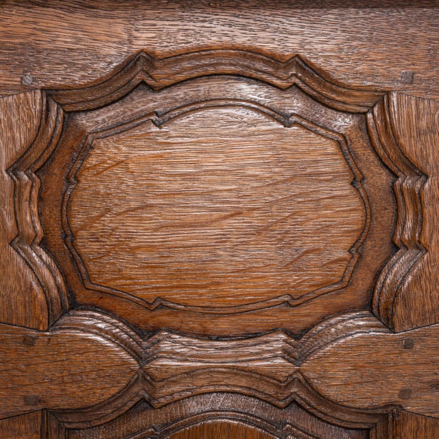 Early 19th Century Oak Louis XV Buffet For Sale - Image 10 of 12