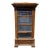 Mid 19th Century Biedermeier Style Glazed Vitrine (Or Display Bookcase) For Sale