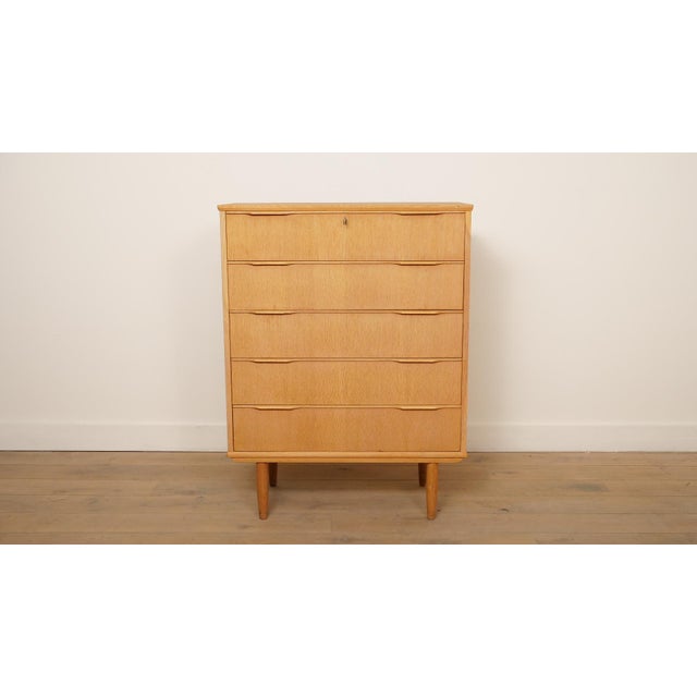 Vintage Danish Teak Chest of Drawers For Sale - Image 9 of 9