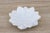 Stone Pure White Small Lotus Plate For Sale - Image 7 of 7