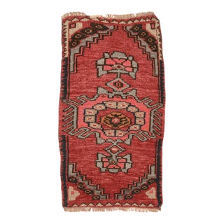 Vintage Decorative Turkish Rug For Sale
