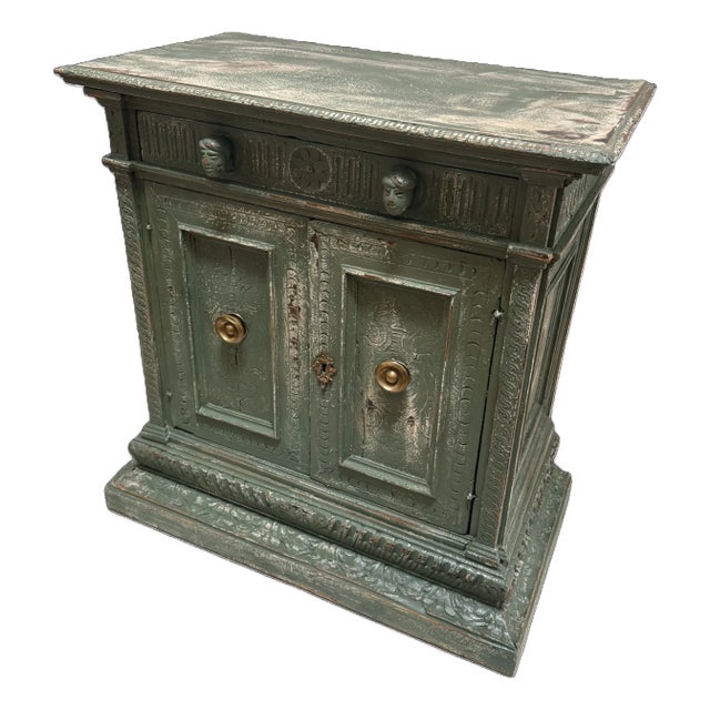 Small 17th Century Italian Renaissance Cabinet For Sale