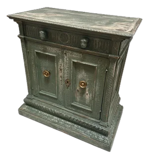 Small 17th Century Italian Renaissance Cabinet