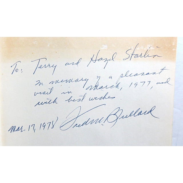 Volcanoes in History, in Theory, in Eruption by Fred M. Bullard Autographed For Sale - Image 4 of 5