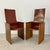 Afra & Tobia Scarpa Vintage Torcello Walnut and Leather Chairs by Afra & Tobia Scarpa for Stildomus, 1960s, Set of 8 For Sale - Image 4 of 6