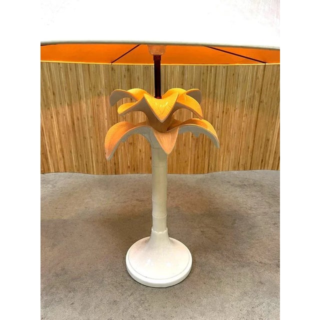 Palm Springs…. Put a little California Vibes in the house with this unique lamp. This impressive vintage ceramic table...