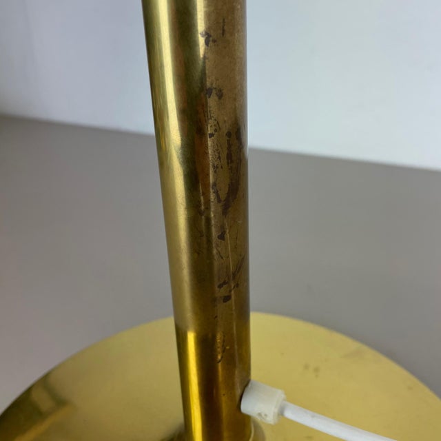 Modernist Brass Table Light by Gaetano Sciolari, Italy, 1970s For Sale - Image 13 of 18
