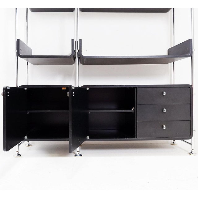 Indra Modular Shelving System from Omnia, Germany, 1970s For Sale - Image 3 of 16